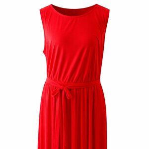 NWOT Lane Bryant Red Sleeveless Midi Dress – Size 14W